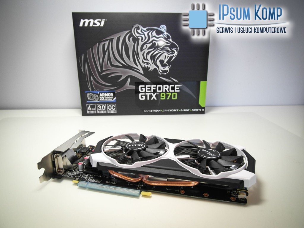Karta graficzna MSI GeForce GTX 970 OC 4GB