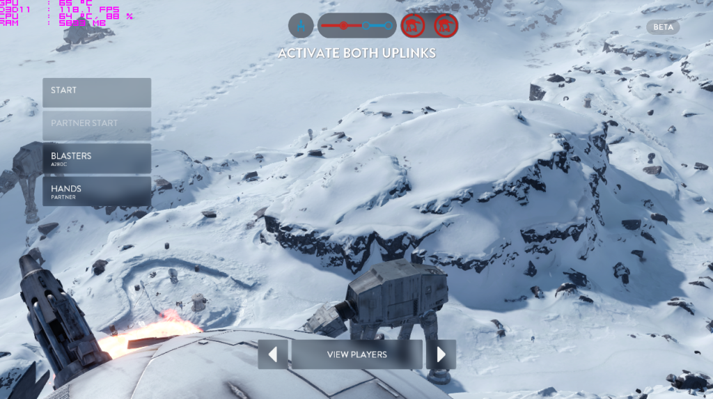 Beta Star Wars Battlefront hoth