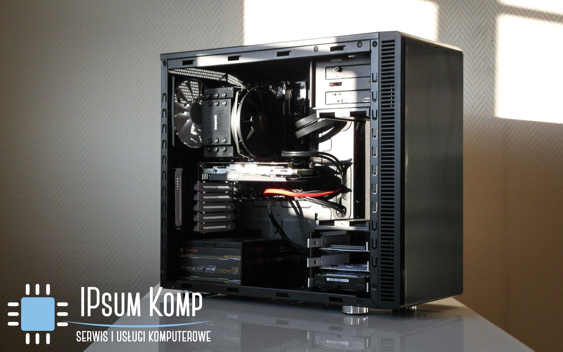 Delektuj się cisza - montaż składanie cichego komputera.