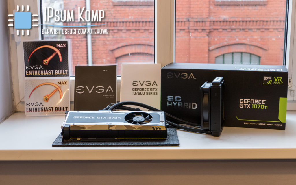 EVGA GeForce GTX 1070 Ti SC HYBRID GAMING 8GB GDDR5 VR Ready