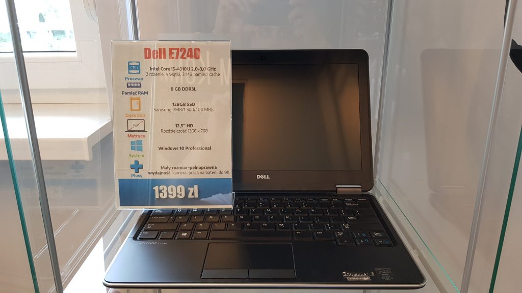Dell E7240 - polecany ultrabook biznesowy