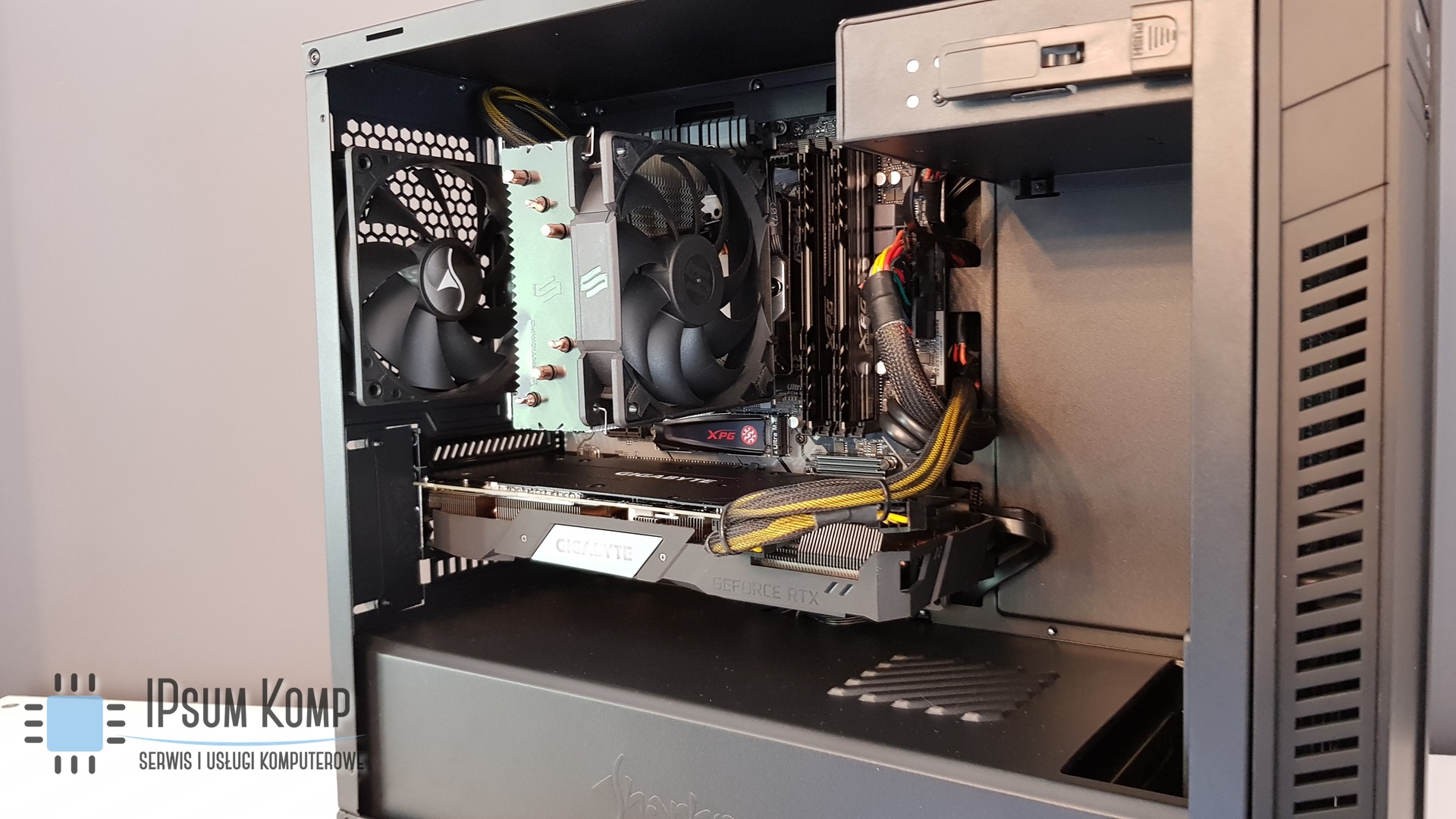 Montaż komputera do gier - obudowa SHARKOON S1000 MIDI TOWER