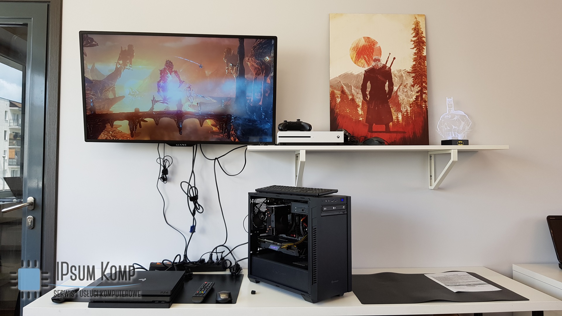 Montaż komputera do gier - obudowa SHARKOON S1000 MIDI TOWER